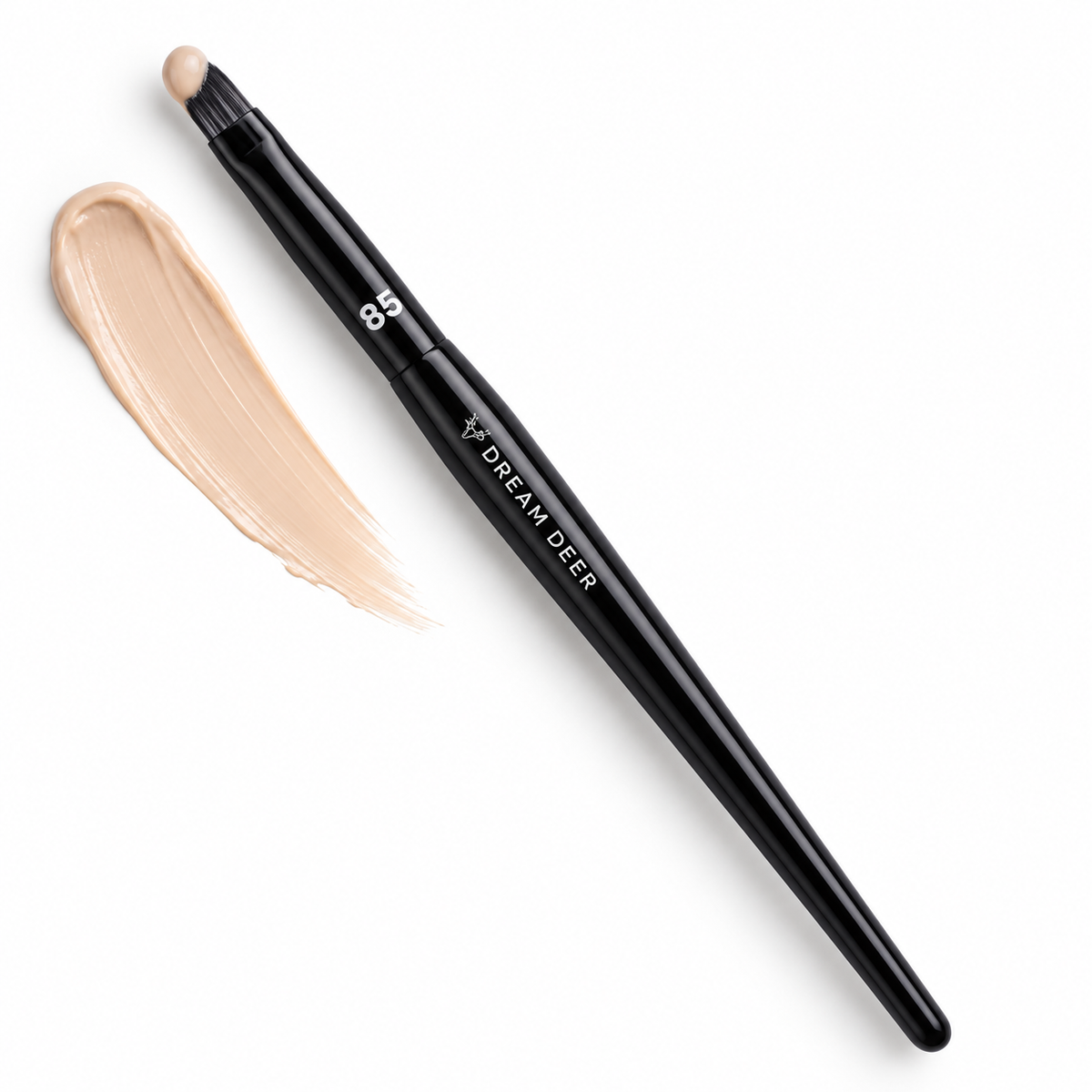Dream Deer Precise Concealer Brush #85 texture and application