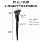 Dream Deer Shading Powder Brush #93 measurements