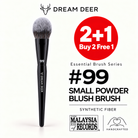 Dream Deer #99 SMALL POWDER BLUSH BRUSH — SYNTHETIC FIBER — Buy 2 Free 1 cover