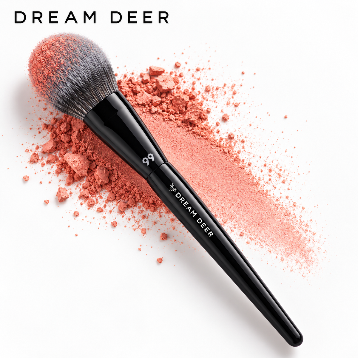 Dream Deer Small Powder Blush Brush #99 texture and application