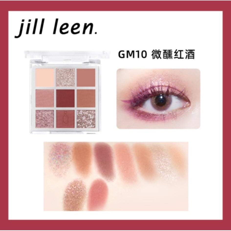 JILL LEEN Show Color Mini Eyeshadow Palette Jillleen 炫色迷你眼影盘 九宫格眼影盘