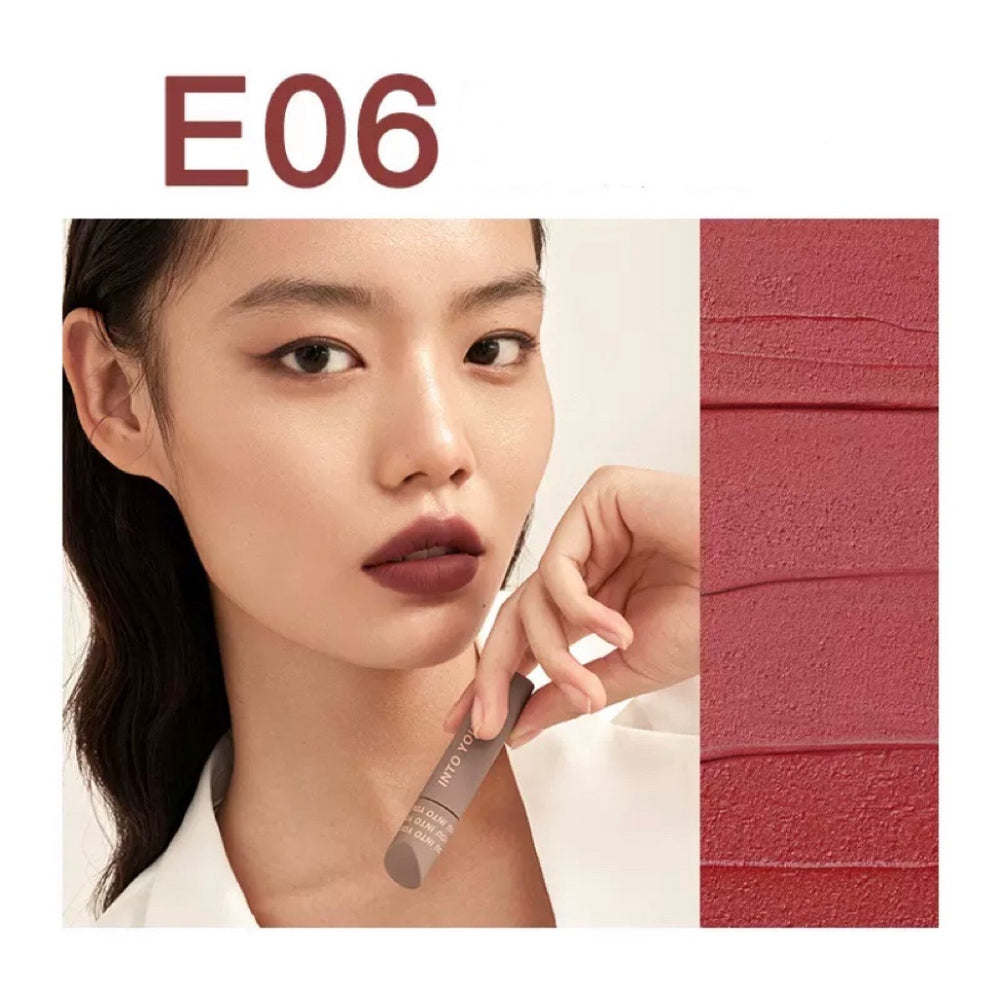 INTOYOU Fingertip Matte Lip Mud Glossy Lipstick Into You