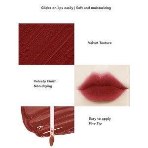 JILL LEEN Soft Matte Liquid Lipstick Jillleen 轻雾哑光唇釉