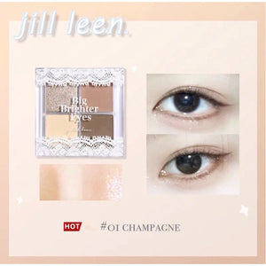 JILL LEEN 4 Colors Mini Eyeshadow Palette Jillleen 迷你四色眼影盘