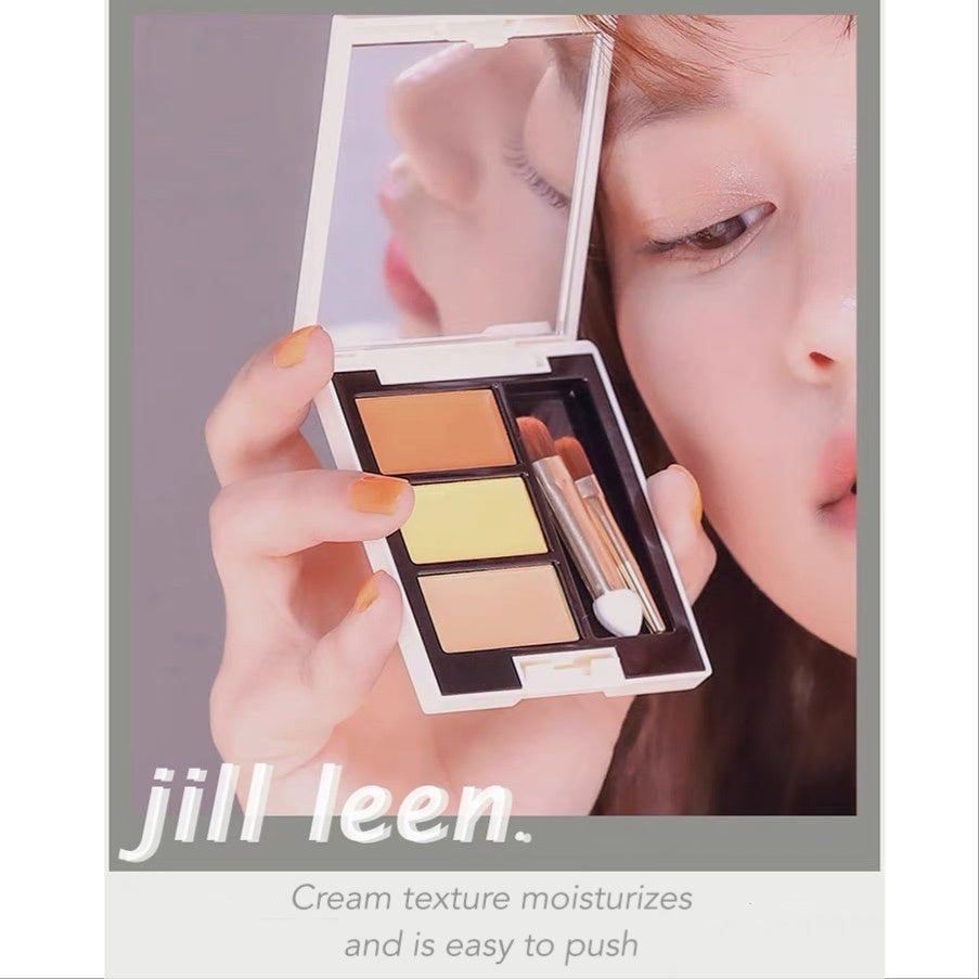 JILL LEEN Classic 3 Colors Cream Concealer Jillleen 精装3色遮瑕遮盖痘印眼袋黑眼圈