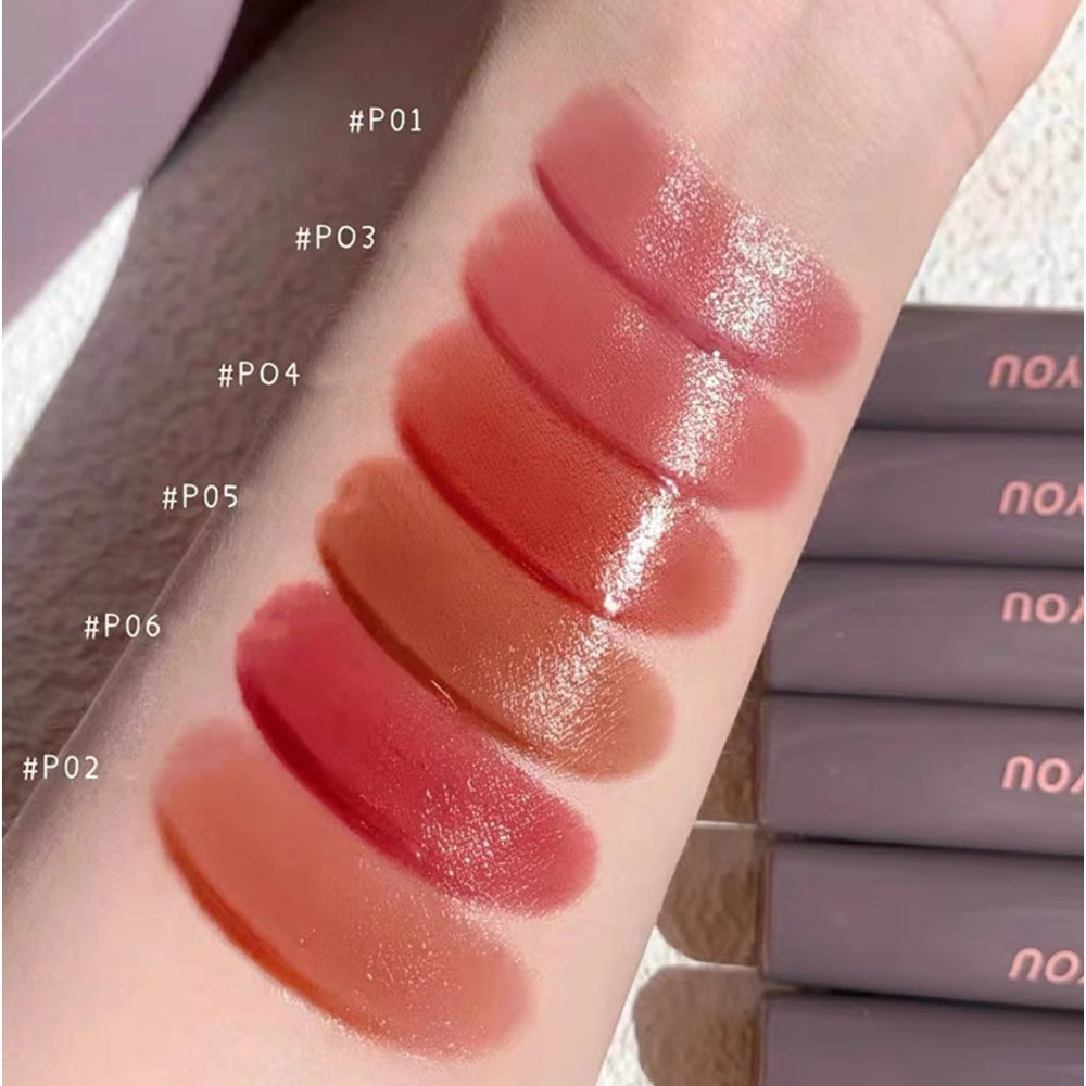 INTOYOU Fingertip Matte Lip Mud Glossy Lipstick Into You