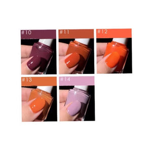 JILL LEEN Circle Nail Polish Jillleen 圆瓶指甲油