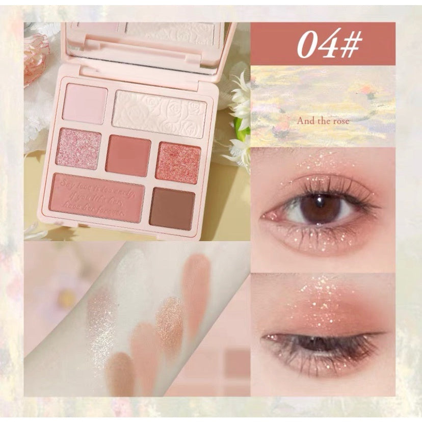 HOLD LIVE Paris Garden Series Eyeshadow Palette Holdlive 巴黎花园眼影盘