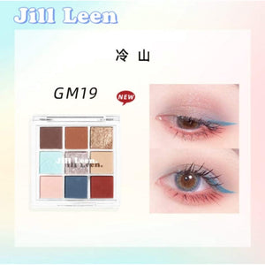 JILL LEEN Show Color Mini Eyeshadow Palette Jillleen 炫色迷你眼影盘 九宫格眼影盘