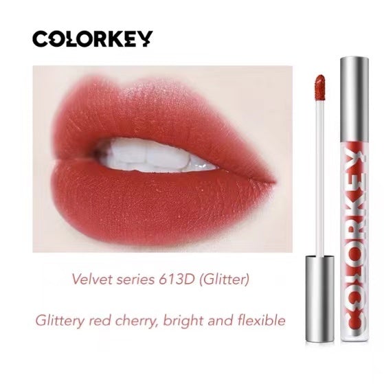 COLORKEY Airy Lip Lacquer Velvet Series Colorkey