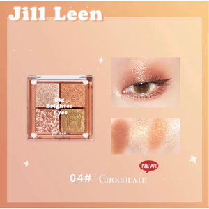 JILL LEEN 4 Colors Mini Eyeshadow Palette Jillleen 迷你四色眼影盘