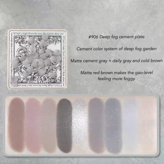 GOGO TALES Secret Garden Eyeshadow Palette Gogotales