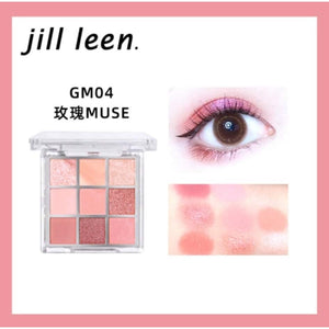 JILL LEEN Show Color Mini Eyeshadow Palette Jillleen 炫色迷你眼影盘 九宫格眼影盘