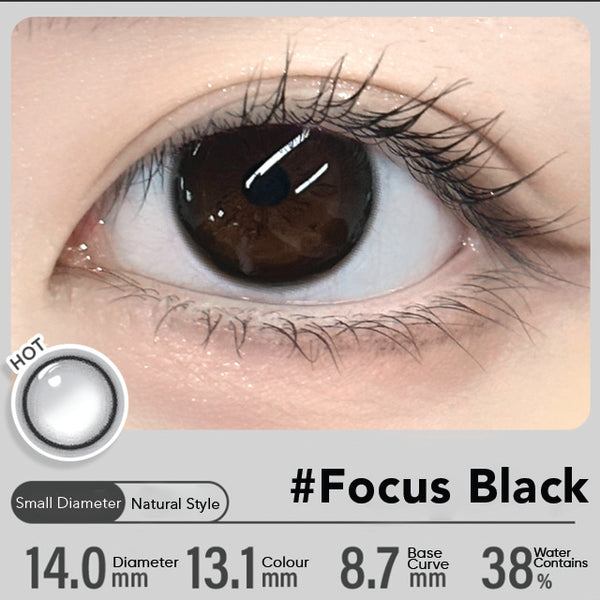 KILALA Camera Effect - 1-Day (2 pcs) Focus Black C位聚焦黑