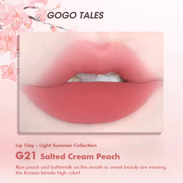 GOGO TALES Little Fat Cream Lip Clay Gogotales 戈戈舞小胖丁奶霜唇泥