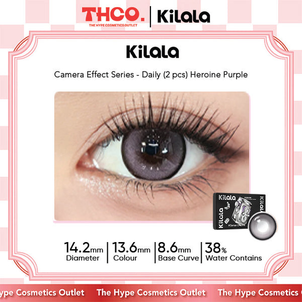 KILALA Camera Effect - 1-Day (2 pcs) Heroine Purple 顶流女主紫