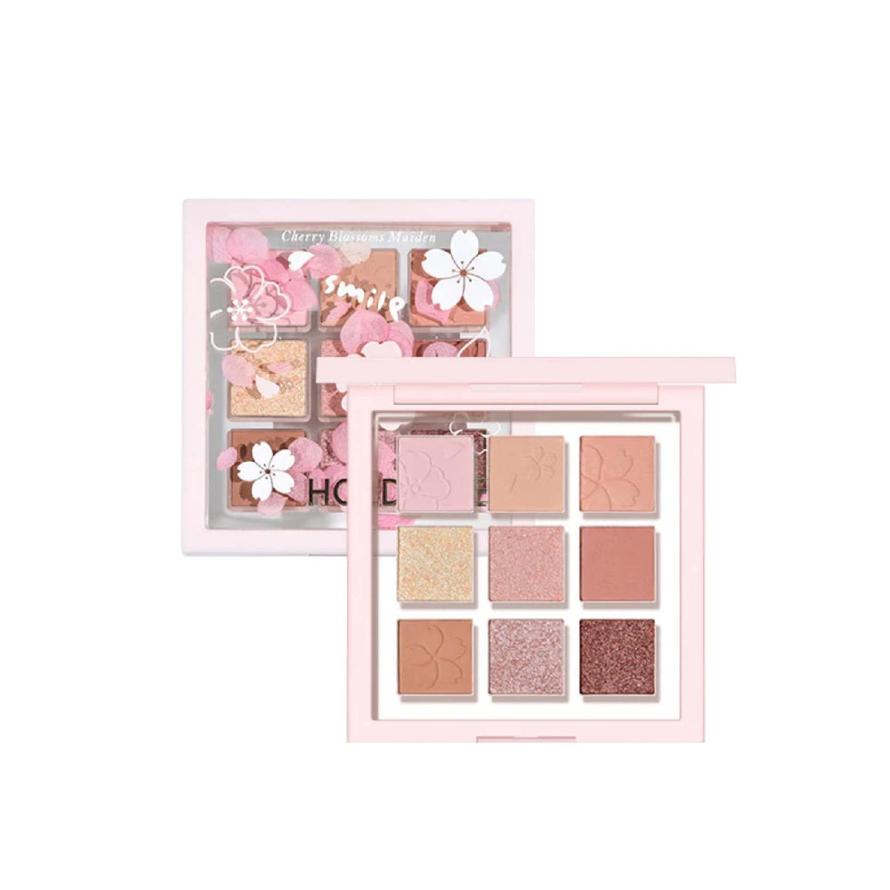 HOLD LIVE Sakura Blossom Eyeshadow Palette Holdlive 落舞樱花眼影盘