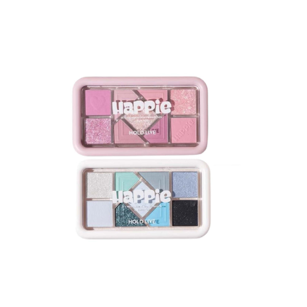 HOLD LIVE Small Pink Frame Nine-Color Eyeshadow Palette Holdlive 小粉框九色眼影盘