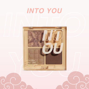 INTOYOU Smokey Fire 4 Shade Eyeshadow Palette Into You