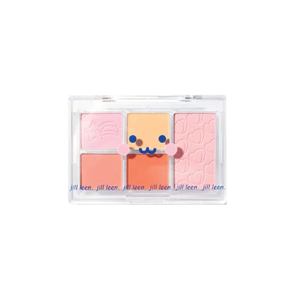 JILL LEEN Multi-use Cheekblush Palette Jillleen 缤纷五色腮红盘