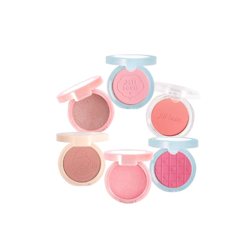 JILL LEEN Colorful Soft Matte Blush Jillleen 缤纷柔雾腮红