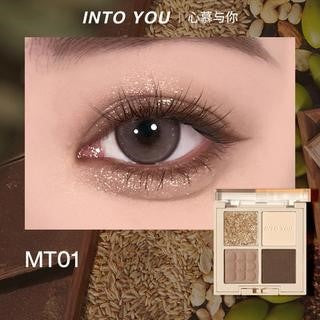 INTOYOU Smokey Fire 4 Shade Eyeshadow Palette Into You