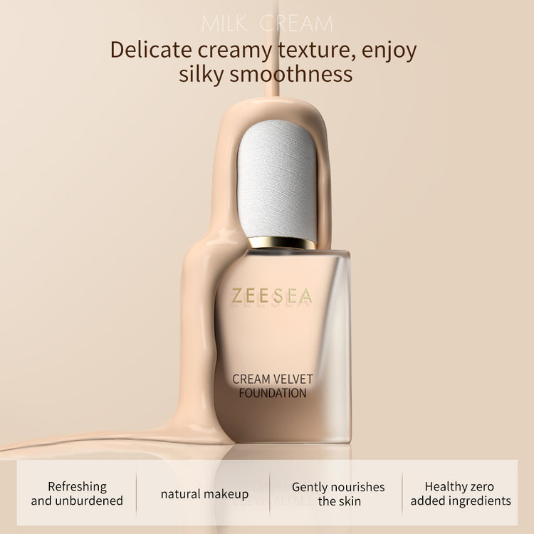 ZEESEA Velvet Cream Liquid Foundation 滋色丝绒奶油粉底液