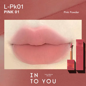 INTOYOU Light Long-Lasting Lip Mud Into You 心慕与你轻雾印色唇釉