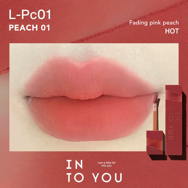 INTOYOU Light Long-Lasting Lip Mud Into You 心慕与你轻雾印色唇釉