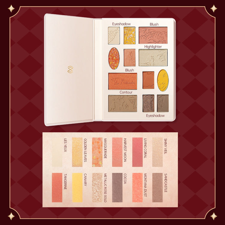 ZEESEA Nutcracker - Candy Cruise 12-Color Eyeshadow Makeup Palette 滋色奇幻梦境12色颊彩盘