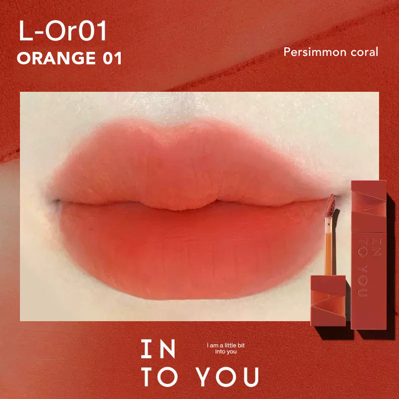 INTOYOU Light Long-Lasting Lip Mud Into You 心慕与你轻雾印色唇釉