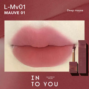 INTOYOU Light Long-Lasting Lip Mud Into You 心慕与你轻雾印色唇釉