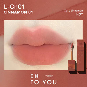 INTOYOU Light Long-Lasting Lip Mud Into You 心慕与你轻雾印色唇釉