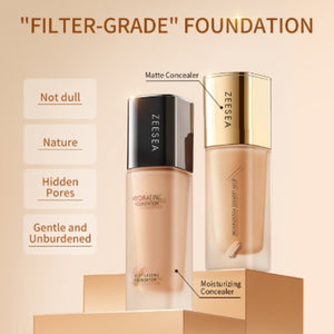 ZEESEA Silky Lasting Liquid Foundation- Hydra & Matte Blemish Concealing 滋色丝柔持妆粉底液