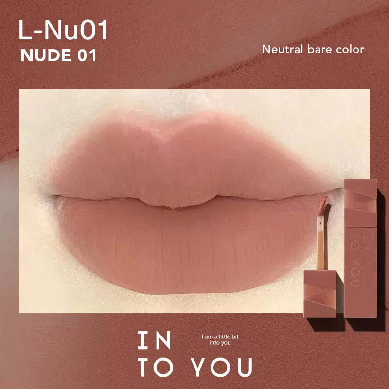 INTOYOU Light Long-Lasting Lip Mud Into You 心慕与你轻雾印色唇釉