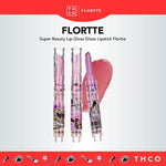 FLORTTE Super Beauty Lip Gloss Glaze Lipstick 花洛莉亚怪美莉亚固体唇蜜