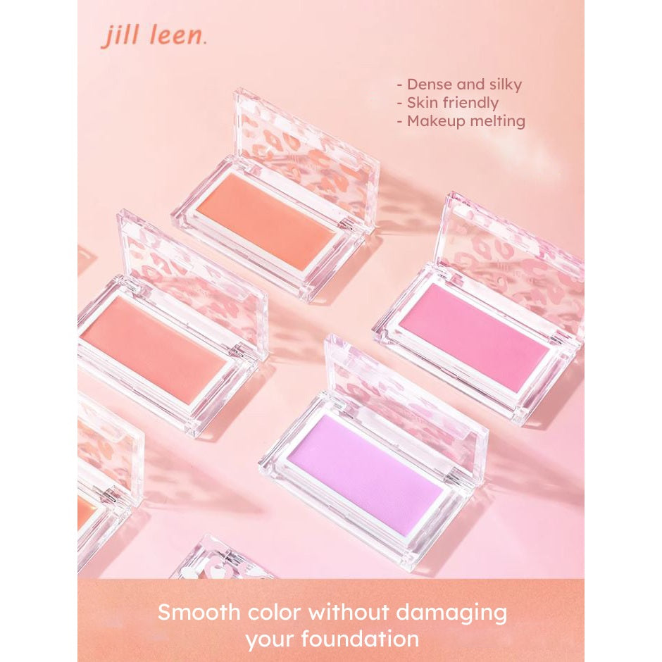 Jill Leen Cheek Cream Blush Jillleen 缤纷柔滑腮红膏泥 氛围感滋润腮红盘