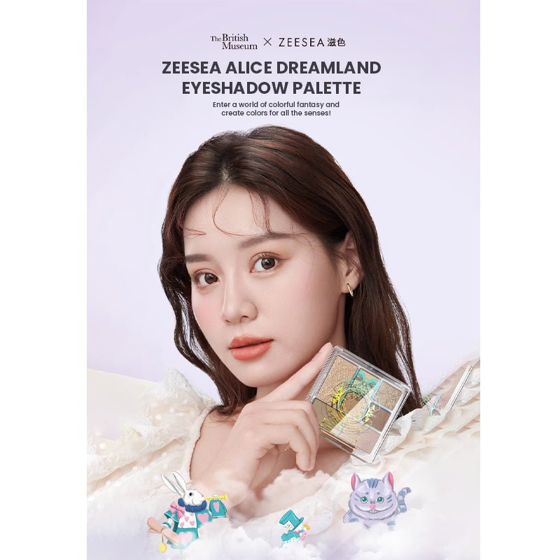 ZEESEA Alice Dreamland Series 7/9 Colors Eyeshadow Palette滋色幻境奇趣7/9色彩妆盘