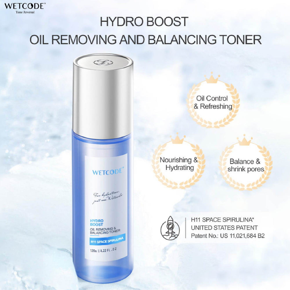 WETCODE Oil Removing & Balancing Toner 120ml 水密码沙漠绿洲净油平衡爽肤水