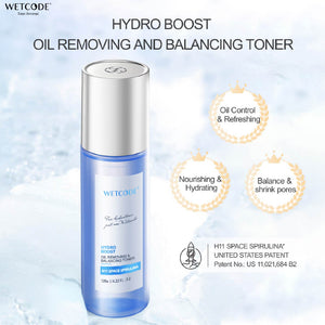 WETCODE Oil Removing & Balancing Toner 120ml 水密码沙漠绿洲净油平衡爽肤水