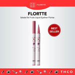 FLORTTE Salade De Fruits Liquid Eyeliner Flortte 花落利亚水果沙拉眼线液笔 花落利亚网红眼线笔 显色持久不晕染