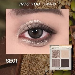 INTOYOU Smokey Fire 4 Shade Eyeshadow Palette Into You