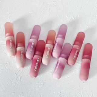 COLORKEY Mousse Lip Mud Matte Texture Lip Gloss Liquid Lipstick Non-Drying Colorkey 小彩弹慕斯唇泥