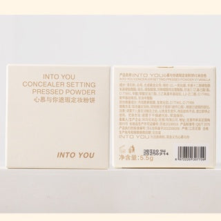 INTOYOU Concealer Setting Pressed Powder - Vanilla V1 Into You