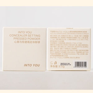 INTOYOU Concealer Setting Pressed Powder - Vanilla V1 Into You