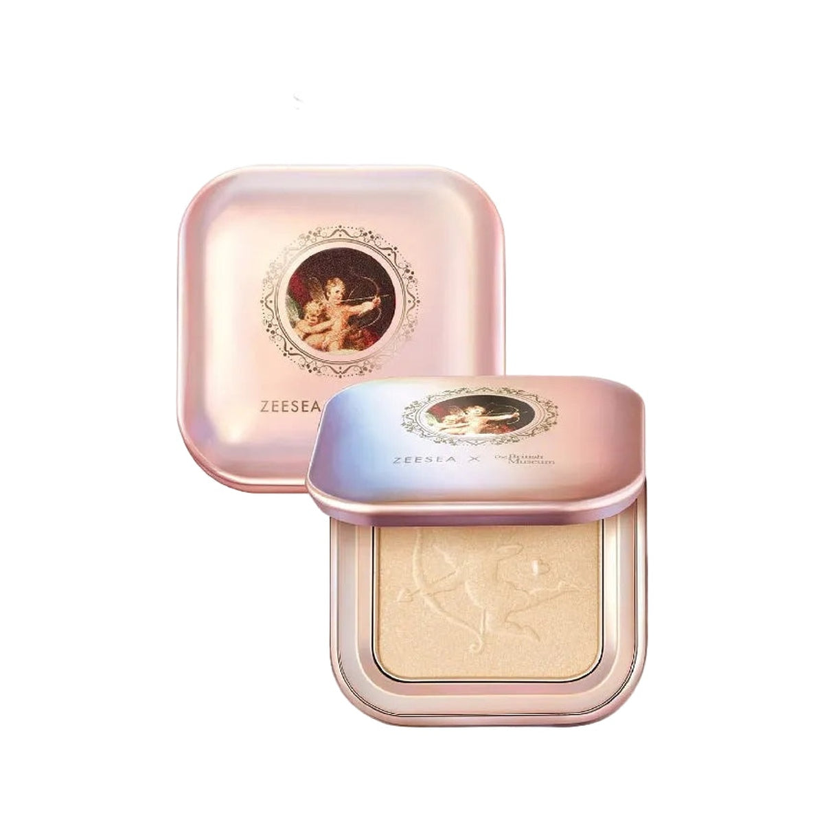 ZEESEA Shimmer Highlighting Powder — white background