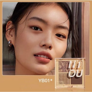 INTOYOU Smokey Fire 4 Shade Eyeshadow Palette Into You