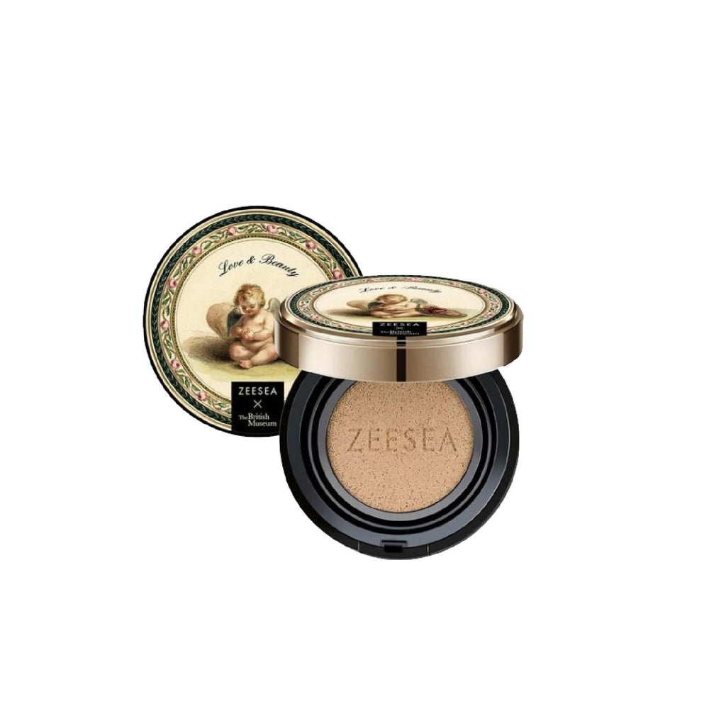 Product image ZEESEA X The British Museum Angel Cupid Series Cushion Foundation 滋色花漾气垫BB霜      分享:   最爱 (6) Product Information Section ZEESEA X The British Museum Angel Cupid Series Cushion Foundation 滋色花漾气垫BB霜